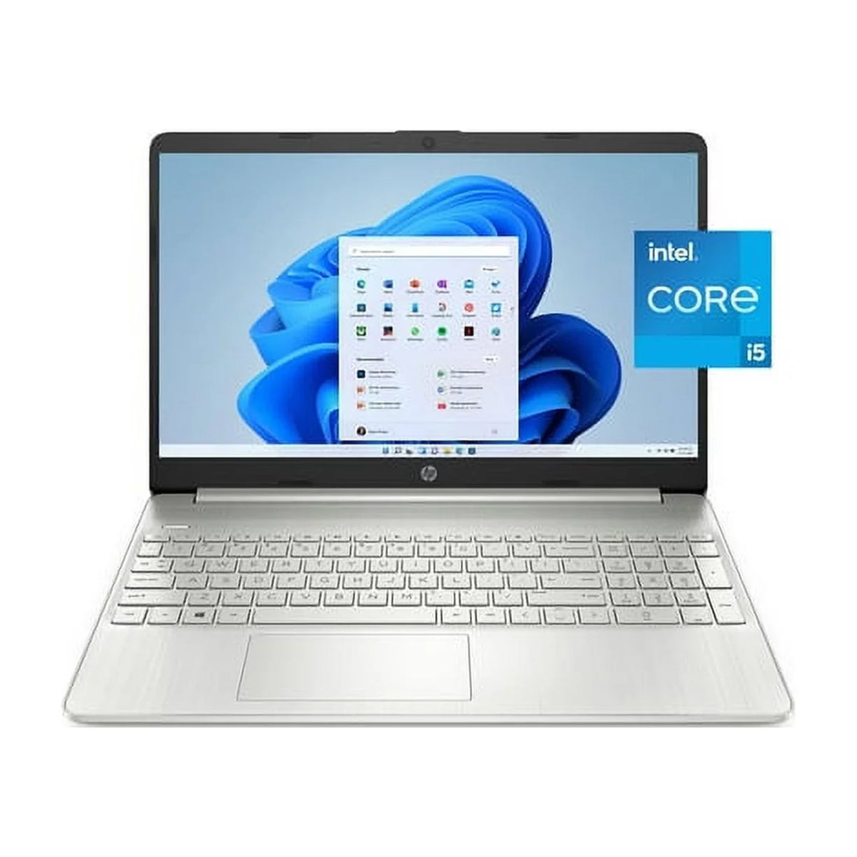 HP 2022 15.6" FHD Micro-Ege Display Laptop PC Intel 11th Gen 4-Core i7-1165G7 36GB DDR4 RAM 512GB NVMe SSD Intel Iris Xe Graphics Webcam HDMI WiFi AC BT USB-C Silver Windows 11 Pro w/RE USB Drive
