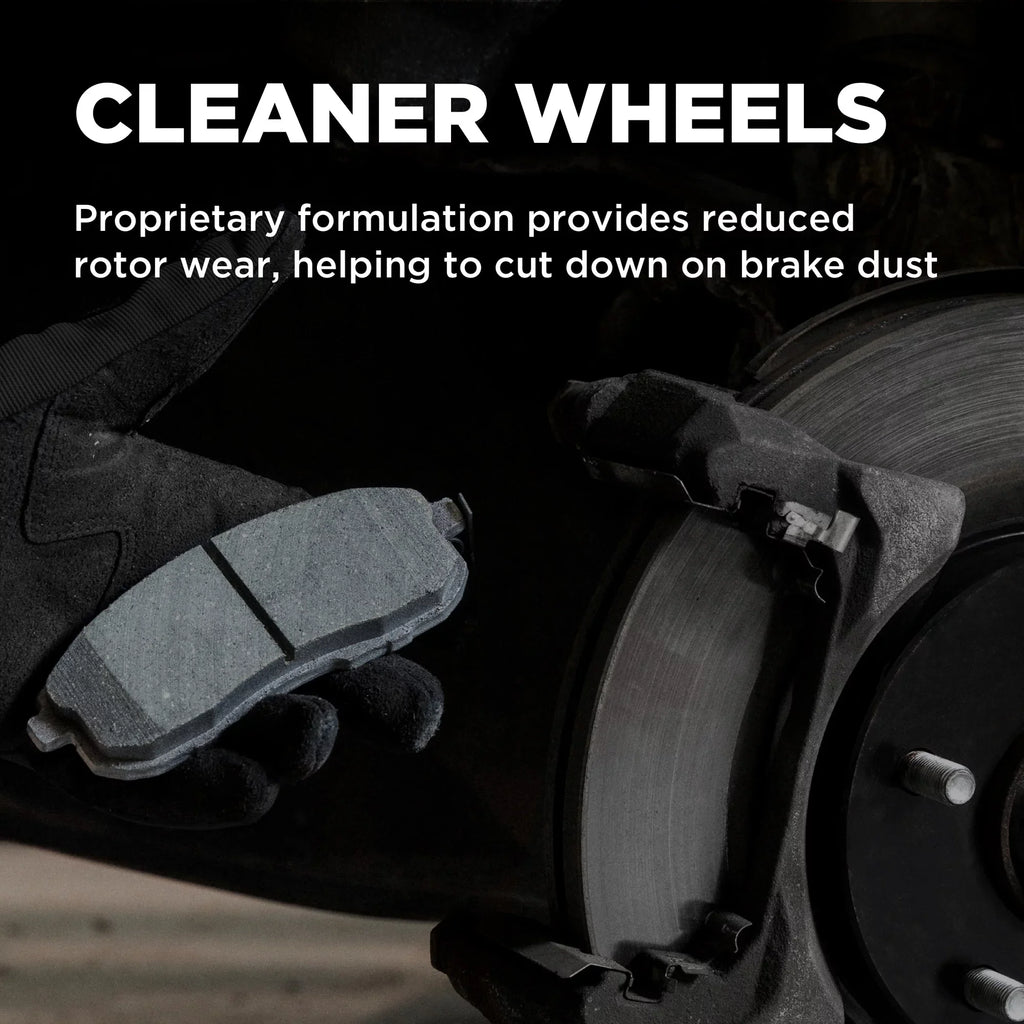 Wagner Brake ThermoQuiet Ceramic Disc Brake Pad Set Fits select: 2009-2014 HYUNDAI GENESIS, 2011 HYUNDAI EQUUS
