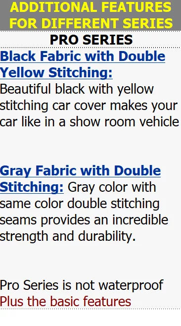 Car Cover fits 2012 2013 2014 2015 Mercedes-Benz ML350 ML500 ML550 ML63 XCP XtremeCoverPro Pro Series Black