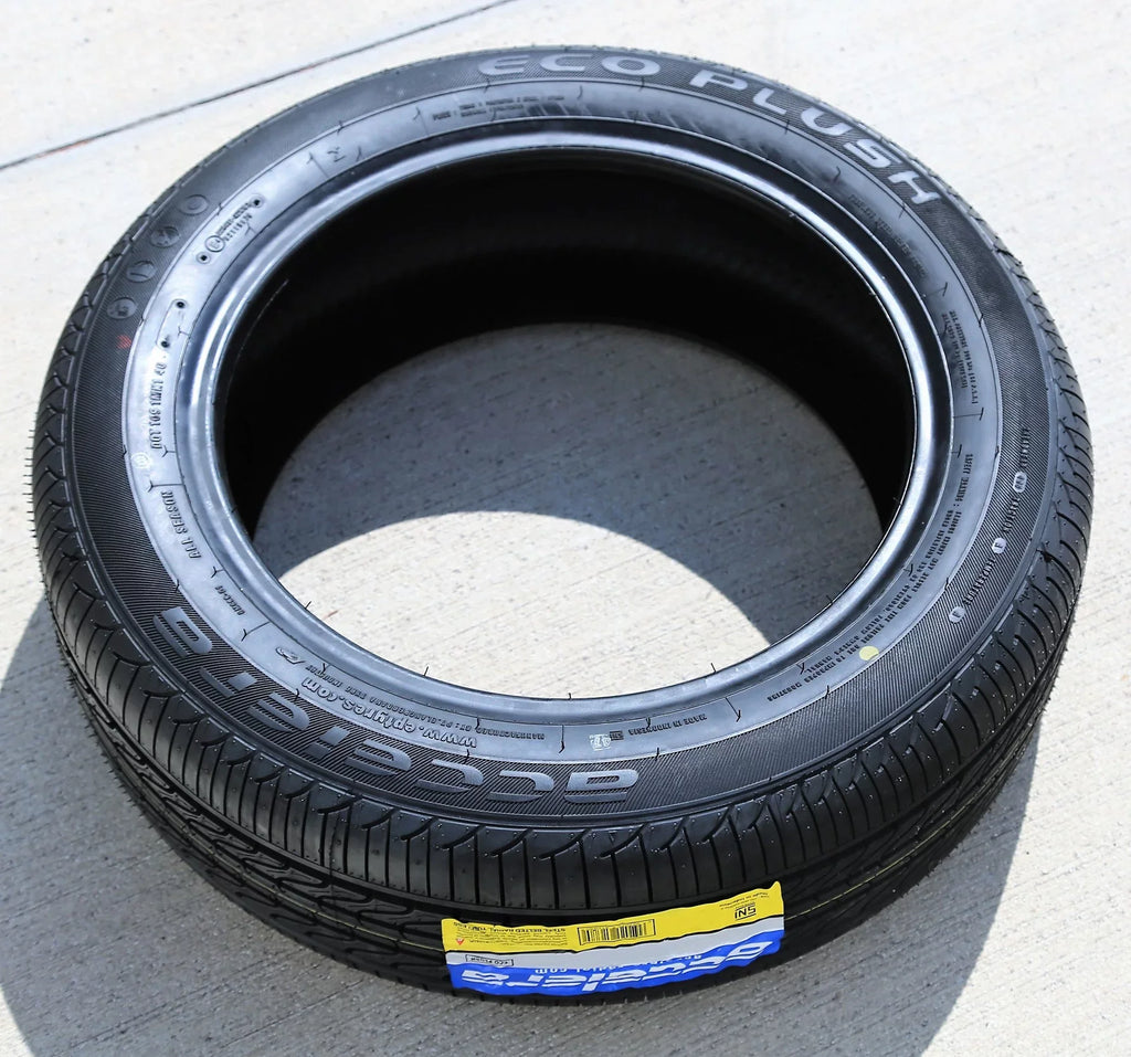 Set of 4 (FOUR) Accelera Eco Plush 175/65R15 84H AS All Season A/S Tires Fits: 2010-14 Mini Cooper Clubman, 2002-07 Mini Cooper Base