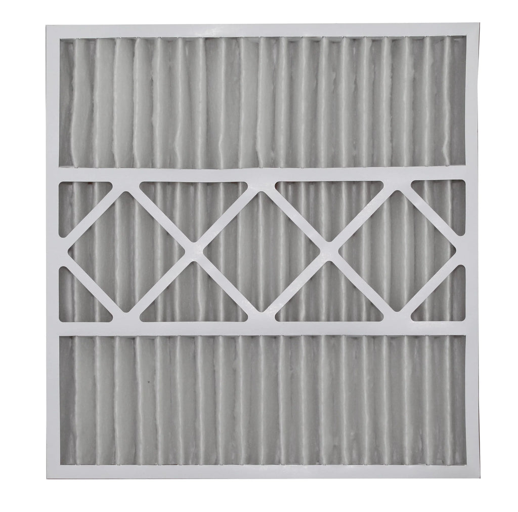Aerostar 24x25x5 MERV  8, Carrier Replacement Pleated Air Filter, 24x25x5, Box of 2