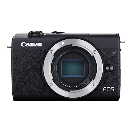 Canon EOS M200 Mirrorless Camera (Black) +15-45mm f/3.5-6.3 IS STM Lens (Graphite) +3 PC Filter +64GB