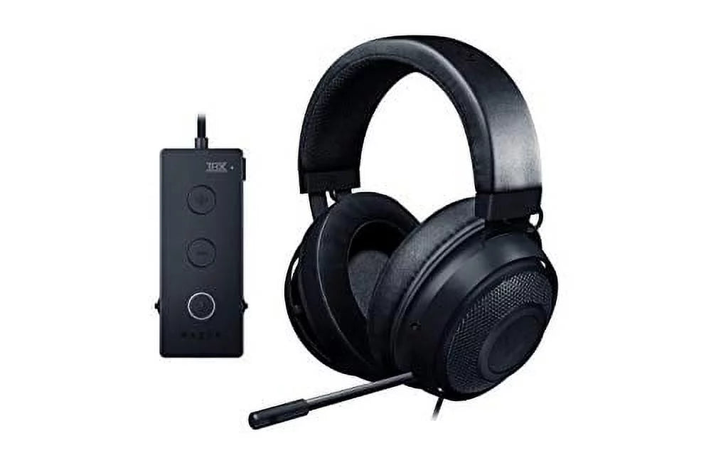 Razer Kraken Tournament Edition THX 7.1 Surround Sound Gaming Headset  Retractable Noise Cancelling Mic - USB DAC -  For PC  PS4  PS5  Nintendo Switch  Xbox One  Xbox Series X &amp; S  M