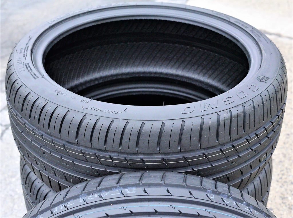 Set of 4 (FOUR) Cosmo MuchoMacho 225/50R17 ZR 98W All Season High Performance Tires Fits: 2012-15 Chevrolet Cruze LT, 2012-18 Ford Focus Electric