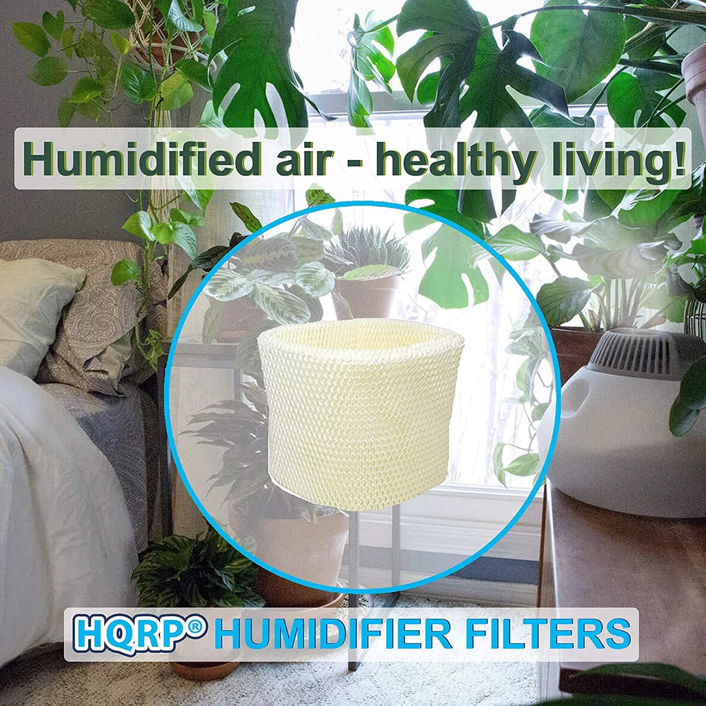 HQRP 4-pack Humidifier Filter for Idylis 0110950 Wick Filter H65 / H65-ID / RPS H65-C Replacement