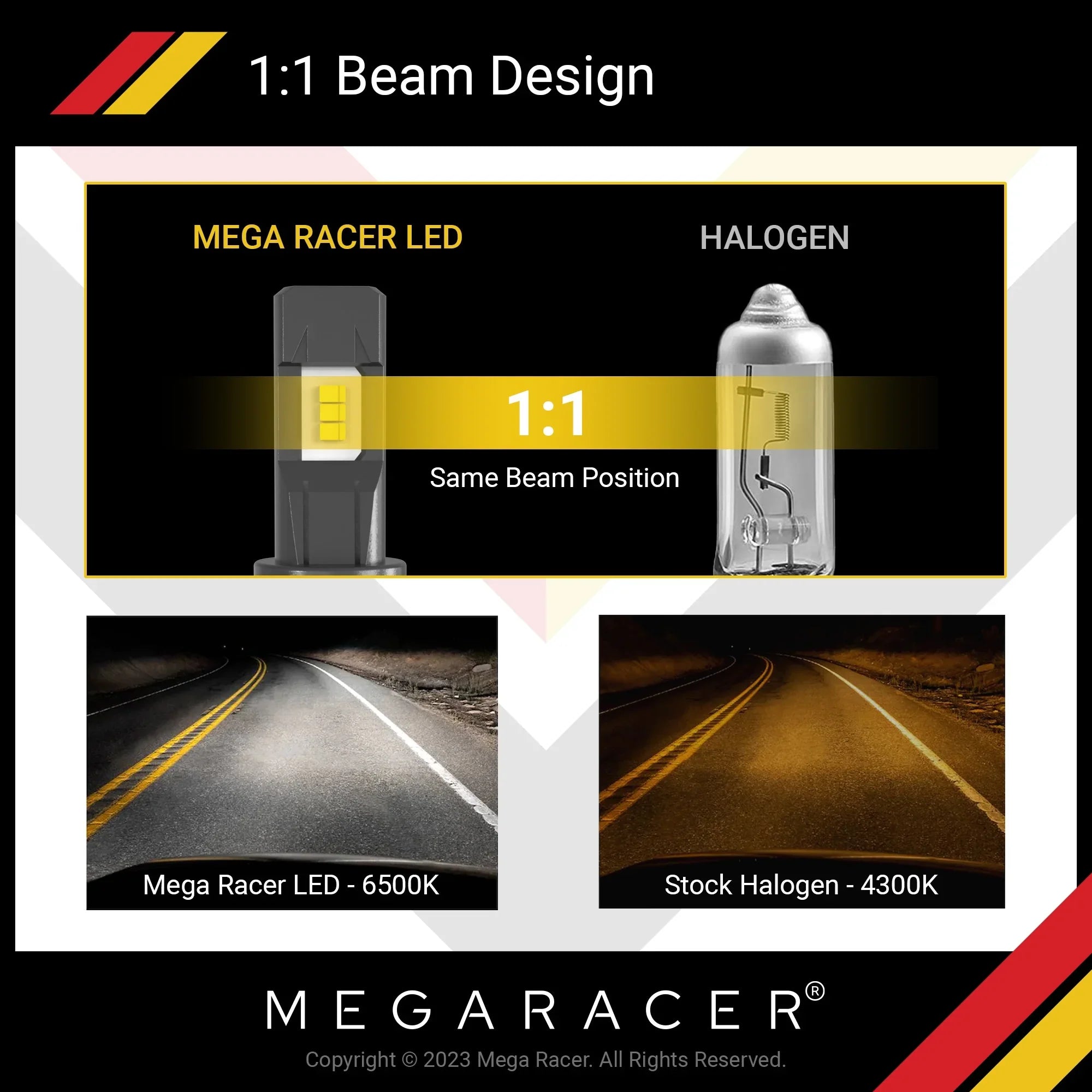 Mega Racer BMW 328d xDrive Wireless H11 H8 H9 H16 LED Headlight Bulbs 6500K Cool White 12V 50W 12000LM BMW 328d xDrive 2014 2015 2016 2017 2018 14 15 16 17 18 Fog Light Automotive Replacement