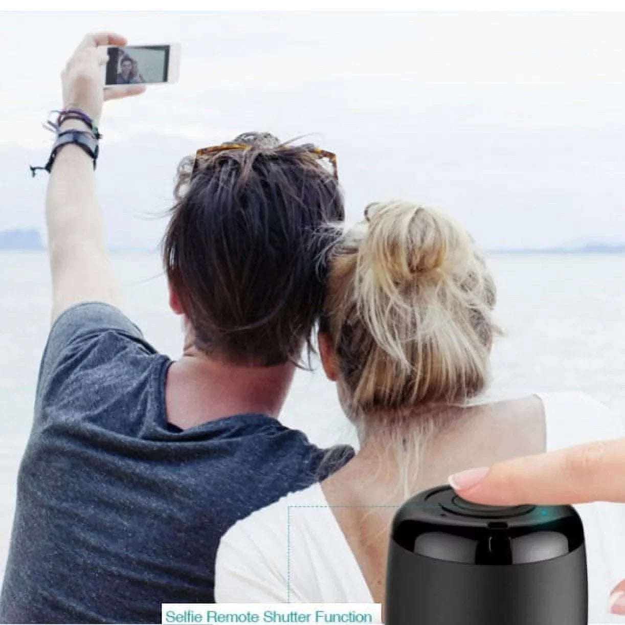 Wireless Speaker for iPad Mini 7.9" (1st/2nd/3rd/4th/5th Gen)  - Mini Remote Shutter Hands-free Microphone Audio Multimedia