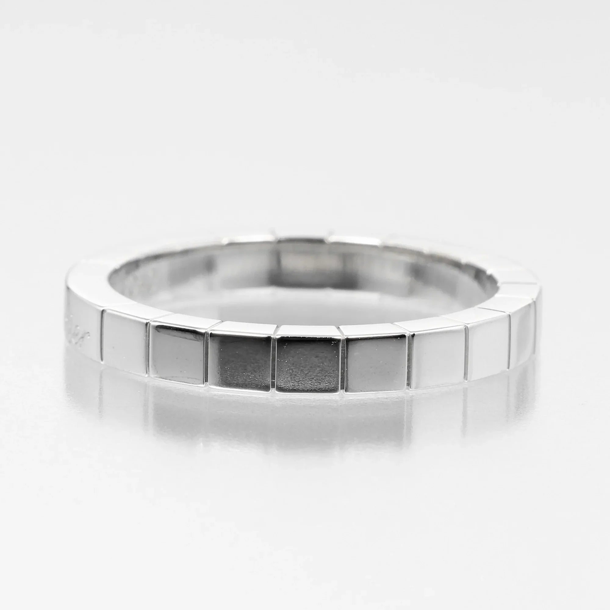 Pre-Owned Cartier CARTIER Raniere No. 18 Ring K18 WG White Gold Approx. 6.73g I122924044 (Good)