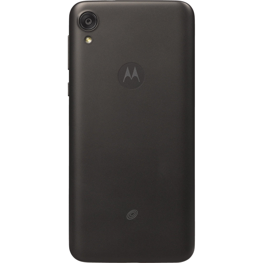 Pre-Owned Straight Talk Motorola E6, 16GB Black - Prepaid Smartphone (Locked to Straight Talk) (Like New)