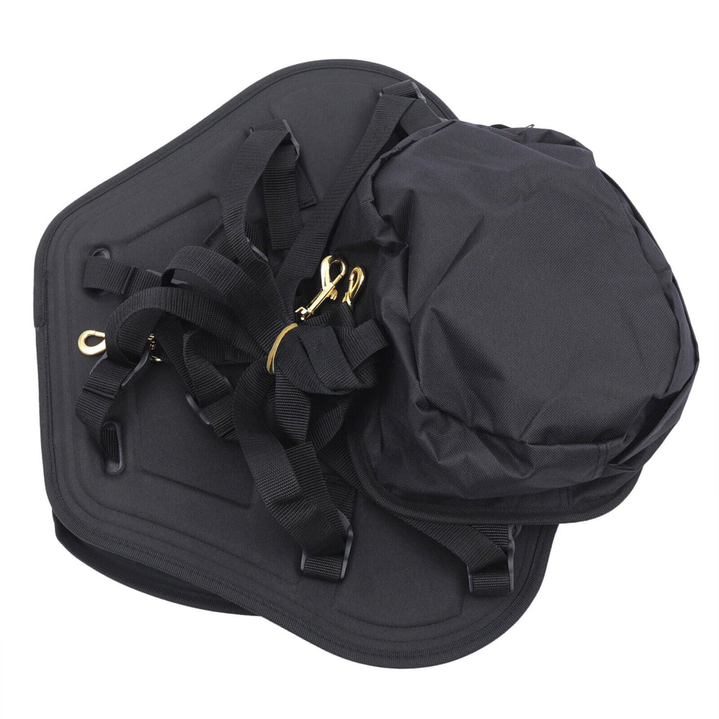 Padded Kayak Seat Cushion Seat Comfortable Rest Kayak Seat w/ Storage Bag Seat