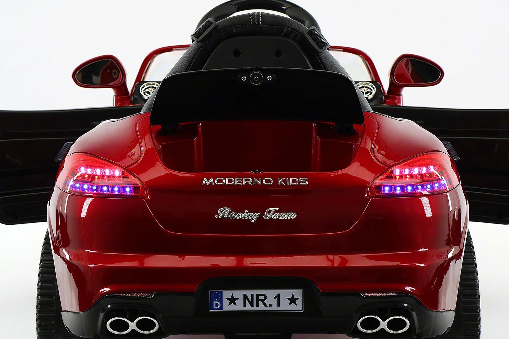 Kiddie Roadster 12V Kids Electric Ride-On Car with R/C Parental Remote | Cherry Red