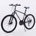 YAPENG Mens 26 inch Wheels Mountain Bike for Teen, 21 Speed Road Bike, Black&Blue