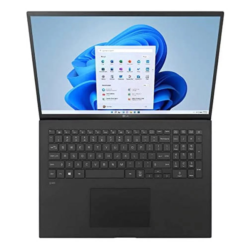 LG 2022 Gram Ultralight Laptop 80Wh Battery 17" WQXGA IPS Intel i7-1260P 16GB LPDDR5 512GB NVMe SSD Iris Xe Graphics Backlit Keyboard WiFi 6E Thunderbolt 4 Windows 11 Pro w/RATZK 32GB USB