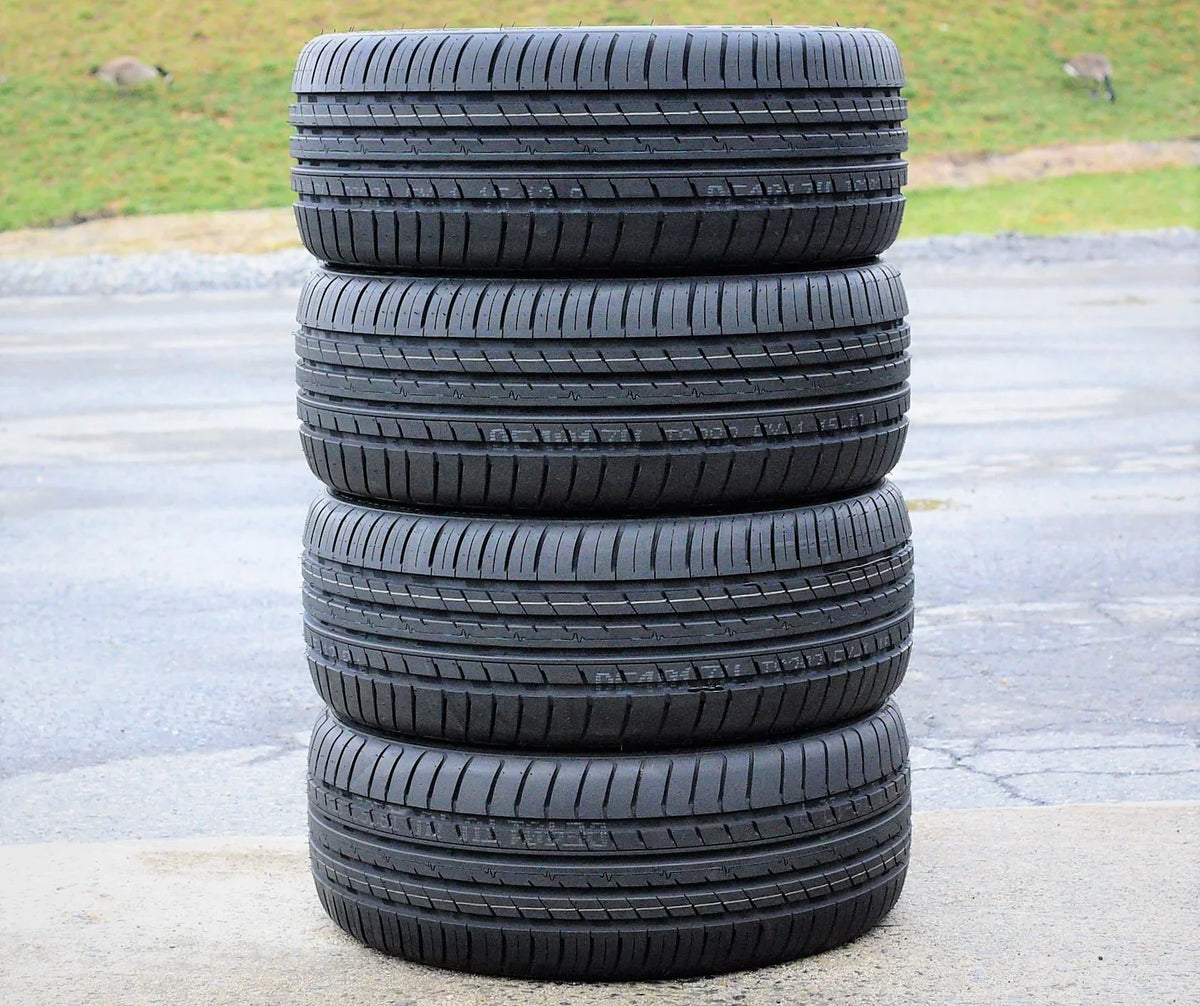 Set of 4 (FOUR) Cosmo MuchoMacho 225/50R17 ZR 98W All Season High Performance Tires Fits: 2012-15 Chevrolet Cruze LT, 2012-18 Ford Focus Electric