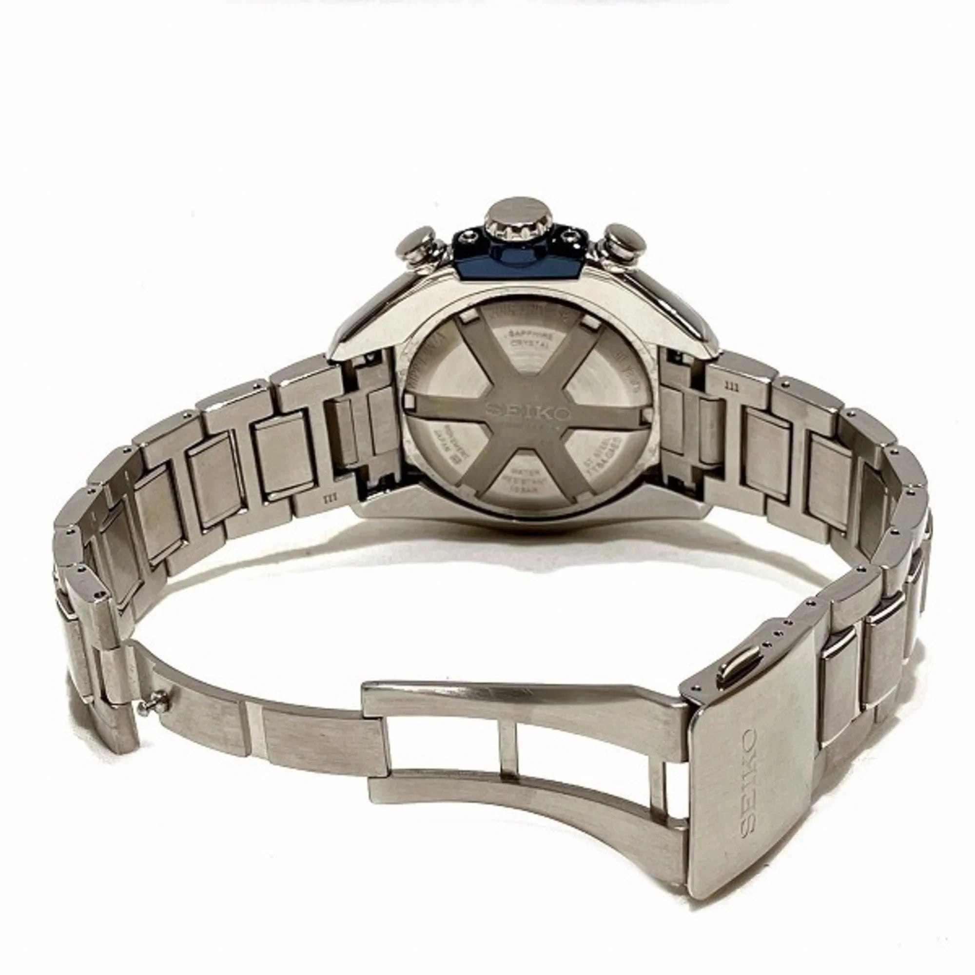 Pre-Owned Seiko VeLatitudeura Yachting Timer 7T84-0AE0 Quartz Chronograph Watch Men's (Like New)