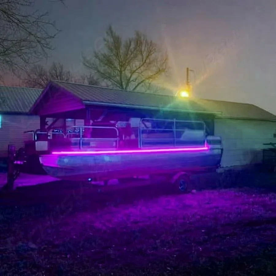 LED Lights Strip, Purple 300 LEDs Light Strips Kit for Bedroom, Home, Kitchen