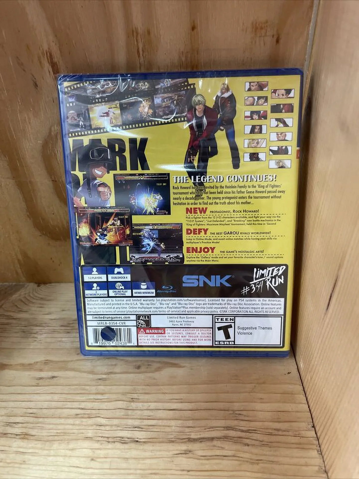**NEW SEALED** Garou: Mark Of The Wolves PS4