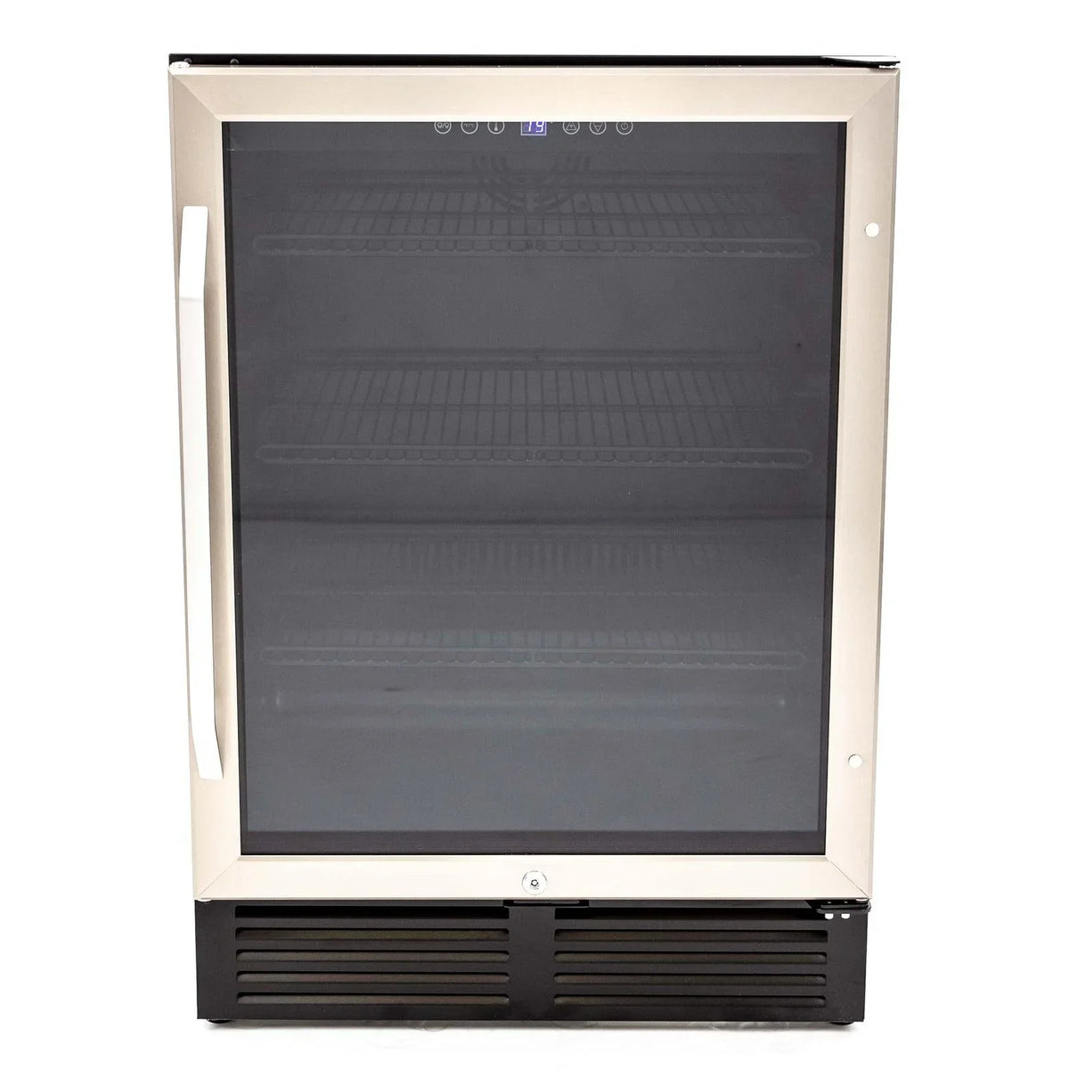 Avanti Beverage Center, 130 Can Capacity, in Stainless Steel with Black Cabinet (BCA516SS)