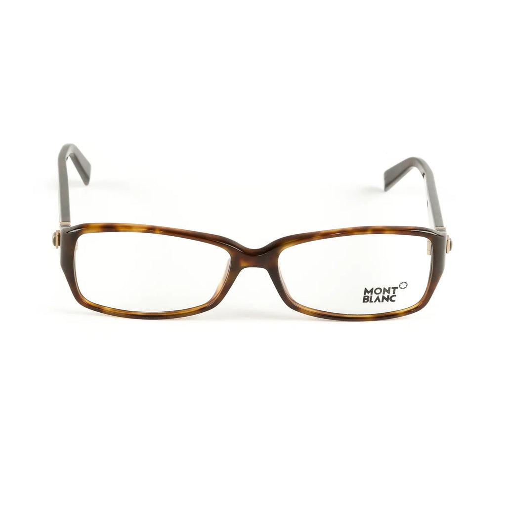 MontBlanc Women's MB0394 Rimless Acetate Frames BROWN 56