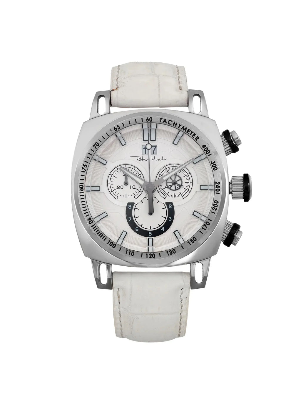 Pre-owned Ritmo Mundo Racer 44mm Steel Quartz Men Watch 222/4 (Good)