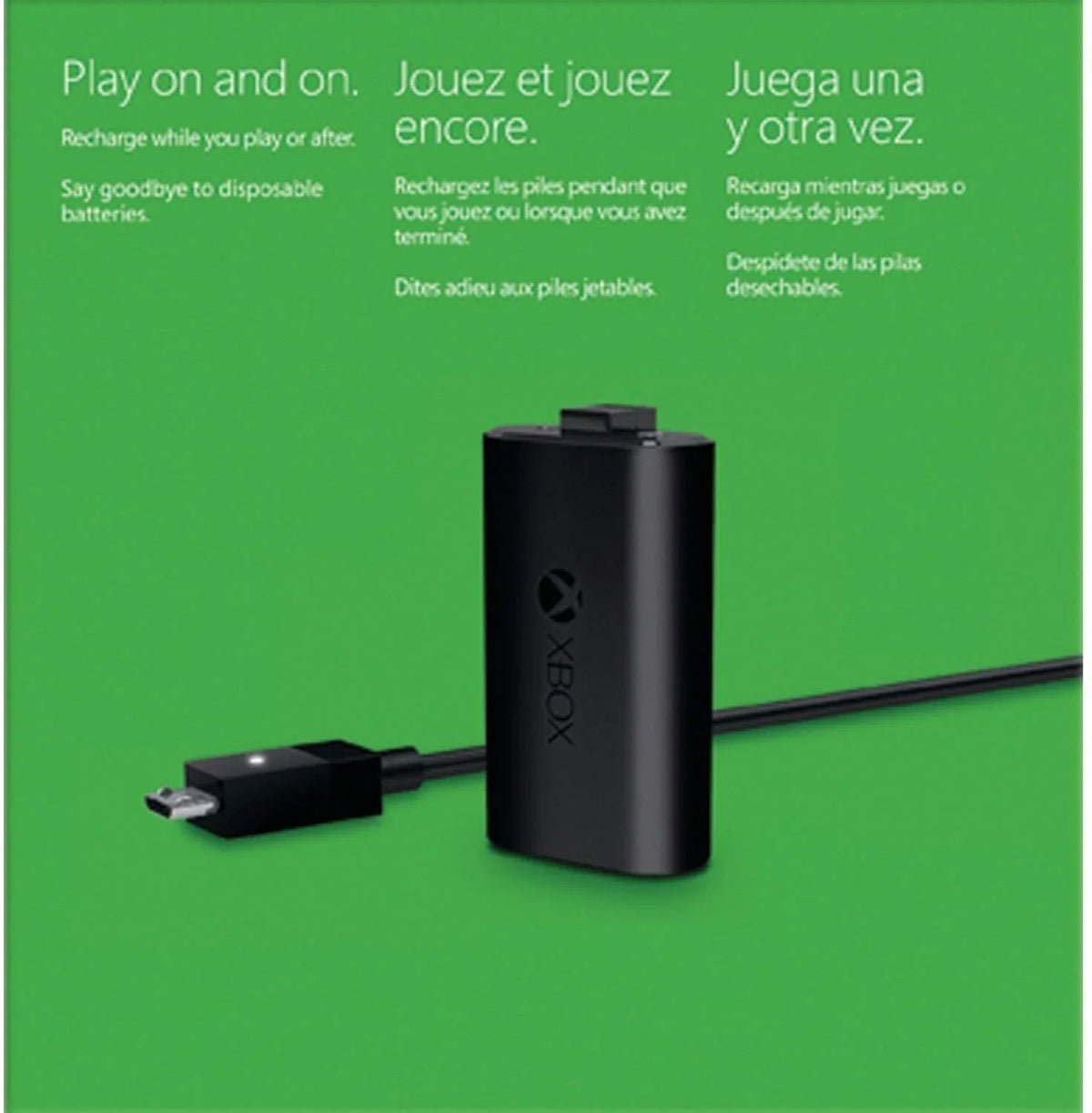 Microsoft Xbox One Play & Charge Kit - S3V-00013