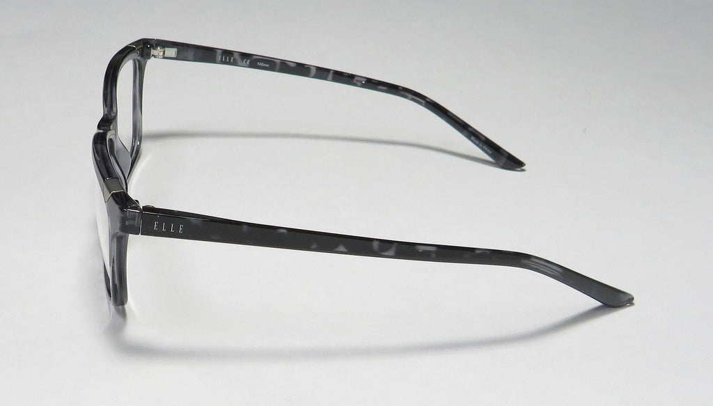 NEW ELLE 13425 WOMENS/LADIES CAT EYE FULL-RIM GRAY AFFORDABLE DESIGNER CAT EYE CASUAL BUDGET FRAME DEMO LENSES 53-15-140 EYEGLASSES/SPECTACLES