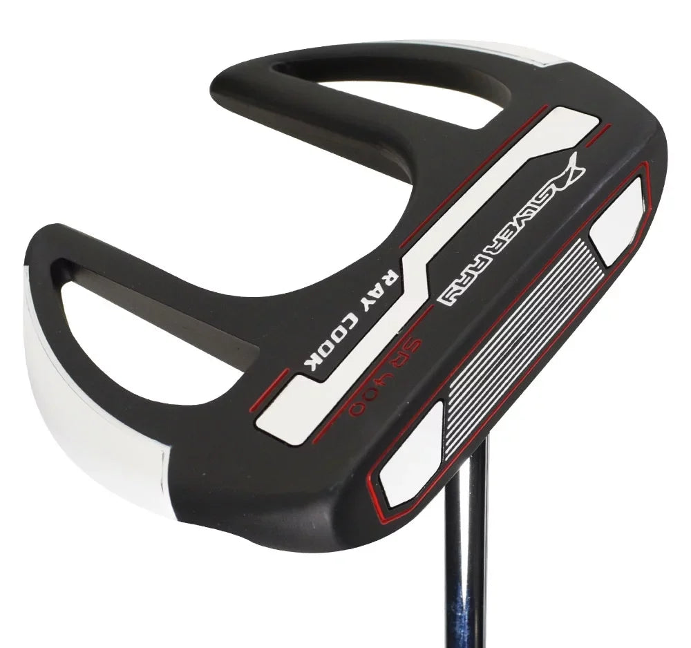 Ray Cook Golf Silver Ray SR400 Putter Black Center Shafted 34"