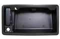 PT Auto Warehouse FO-3903A-TG2 - Tailgate License PLatitudee Bracket Holder Outside Cargo Door Handle, Textured Black - with Camera Hole Fits select: 2008-2018 FORD ECONOLINE