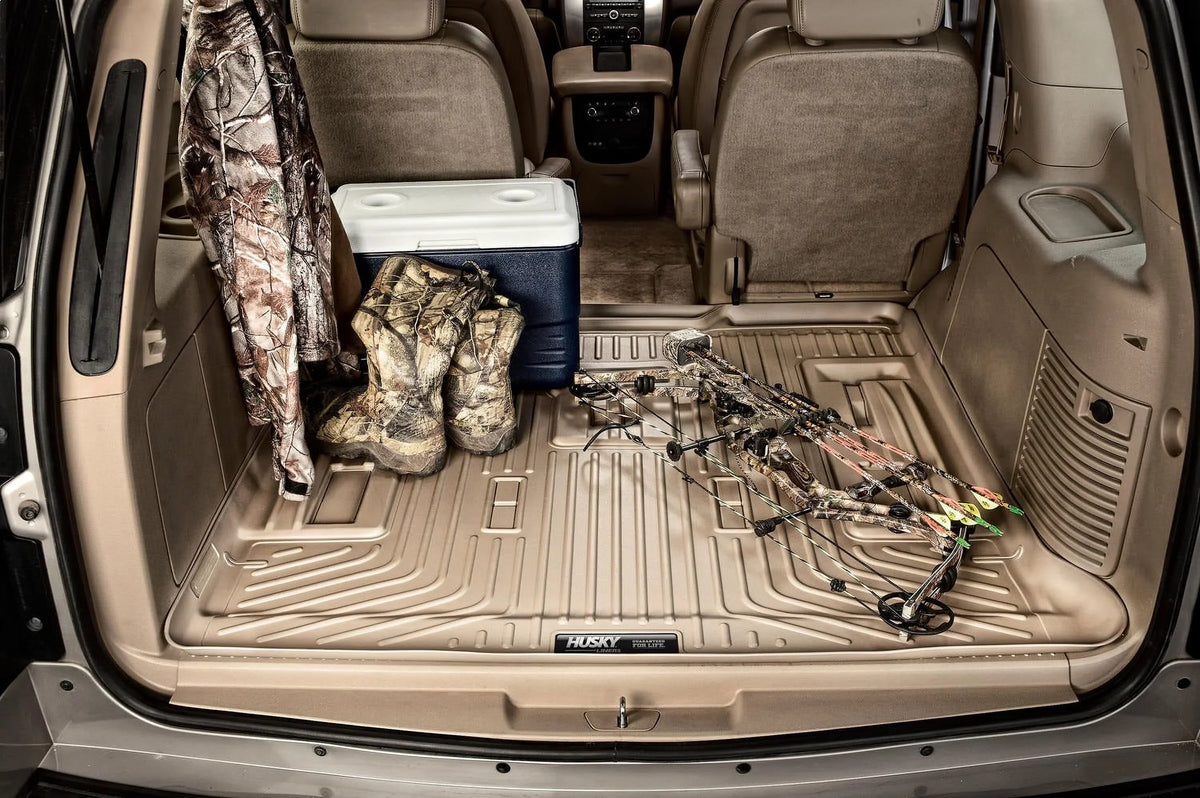 Husky by RealTruck Cargo Liner Behind 3rd Seat Compatible with 2007-2014 Suburban 1500/Yukon XL 1500