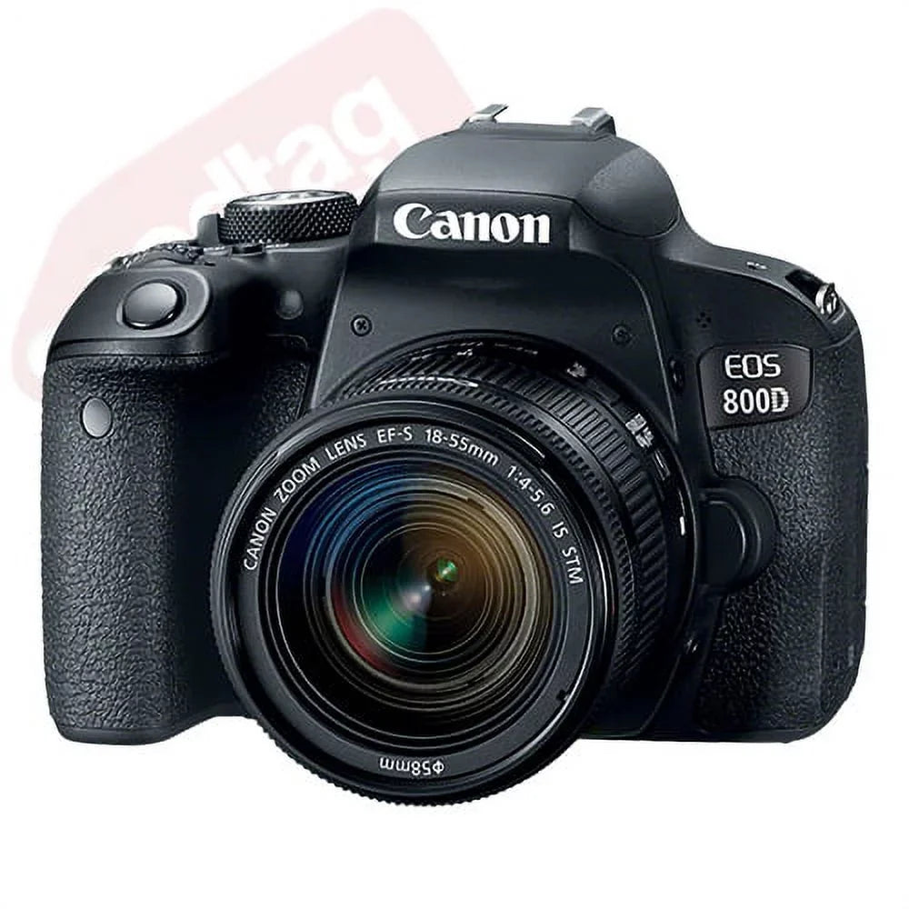 Canon EOS 800D Camera+ 6 Lens 18-55mm STM, 75-300mm, 50mm, 500mm + 24GB PRO KIT!