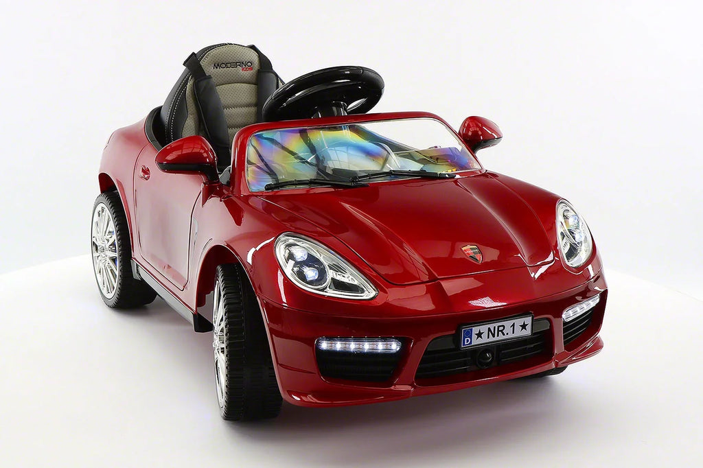 Kiddie Roadster 12V Kids Electric Ride-On Car with R/C Parental Remote | Cherry Red