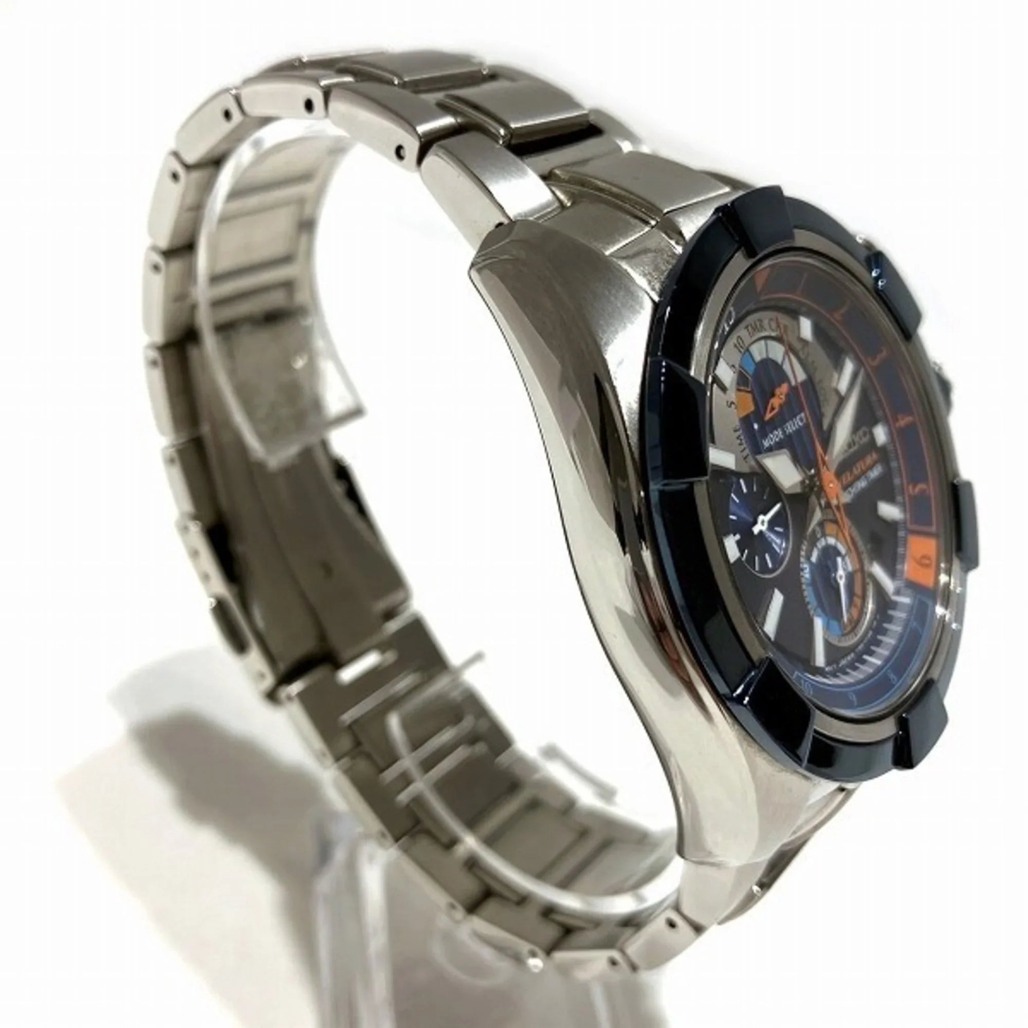 Pre-Owned Seiko VeLatitudeura Yachting Timer 7T84-0AE0 Quartz Chronograph Watch Men's (Like New)