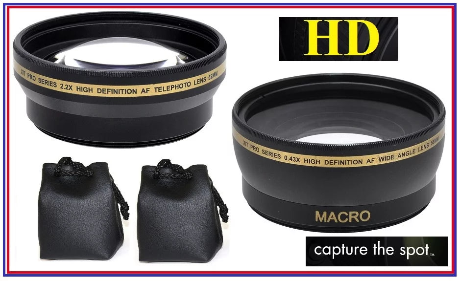 Hi Definition Super Saving Accessory Package for Canon EOS M200 (49mm Compatible)