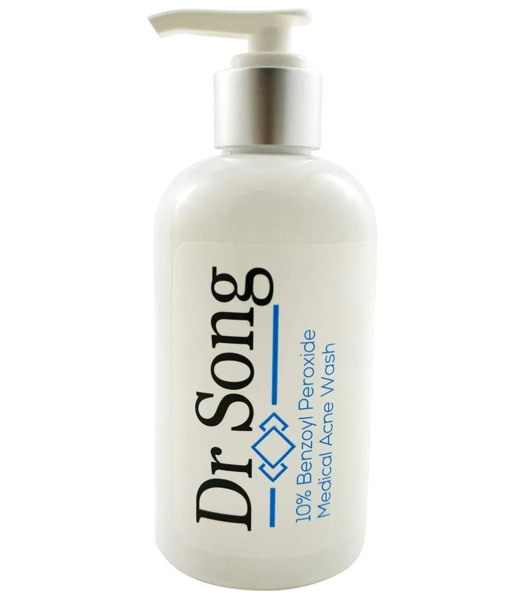 Dr Song Benzoyl Peroxide Wash 10% Acne Treatment: Acne Face Wash & Body Wash Lone this ASIN