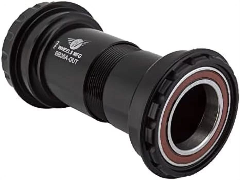 BB30A To Outboard BB - 24MM Angular Contact - Black - BB30AOUT-SHIMAC