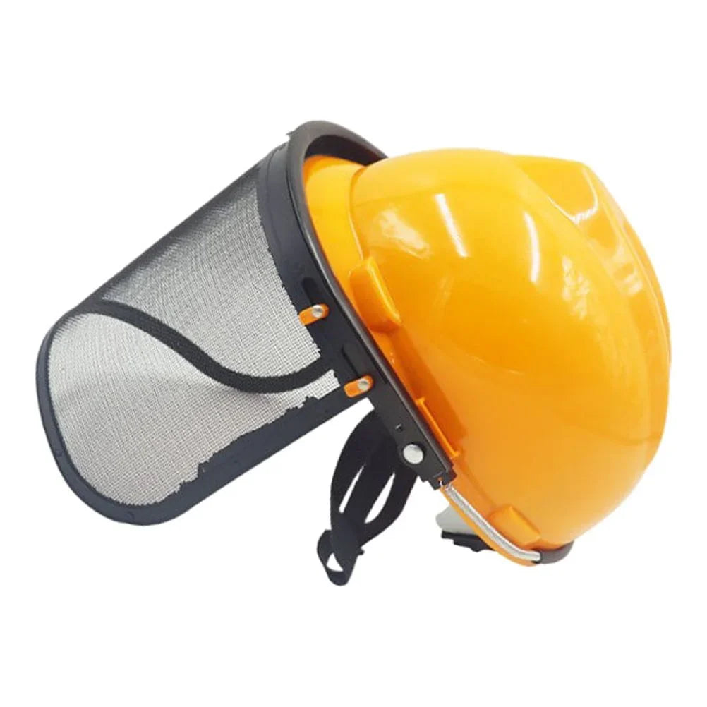 OUNONA Helmet Safety Chainsaw Forestry Earmuffs Visor Combo Set Shield Vented Hard Hat Gear Equipment