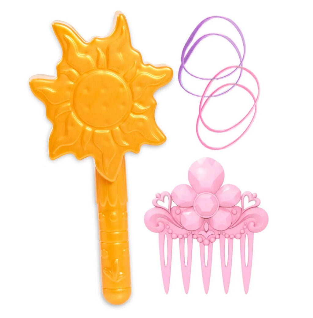 Disney Princess Rapunzel Styling Head, 7 Pieces, Pretend Play, Officially Licensed Kids Toys for Ages 3