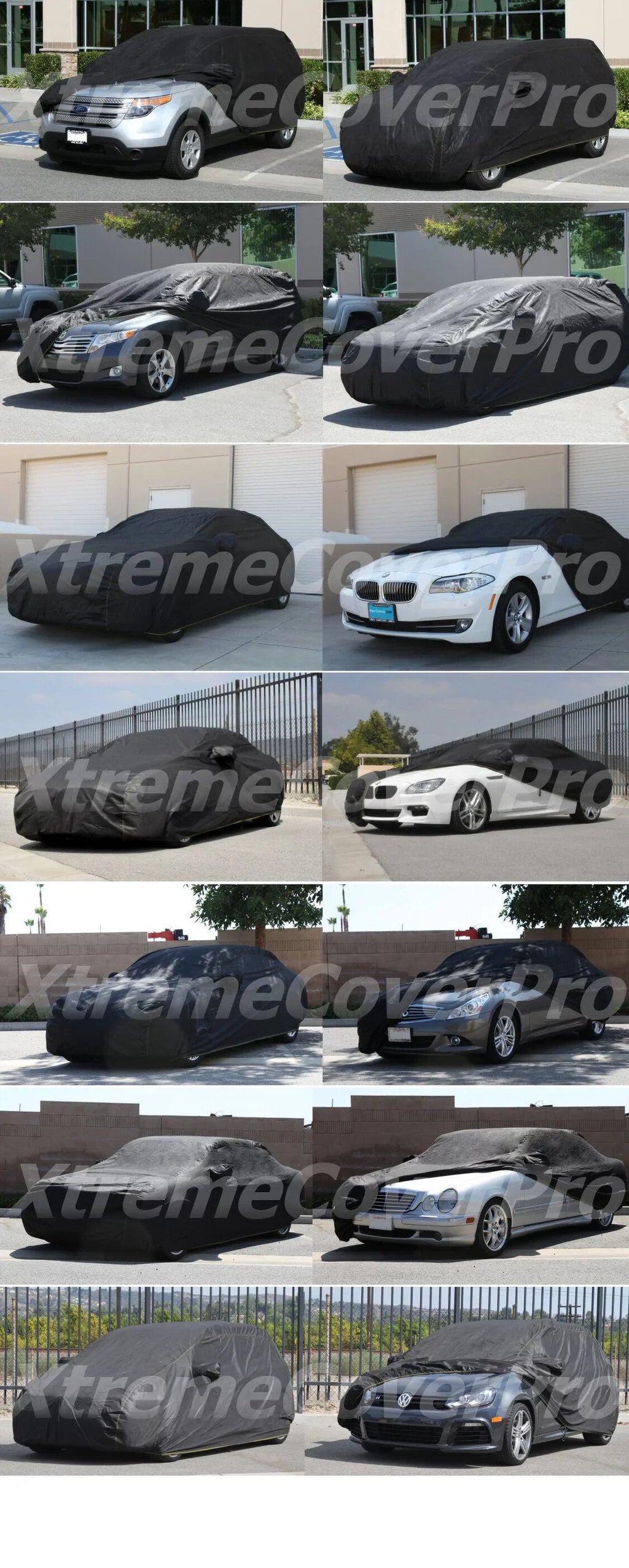 Car Cover fits 2012 2013 2014 2015 Mercedes-Benz ML350 ML500 ML550 ML63 XCP XtremeCoverPro Pro Series Black