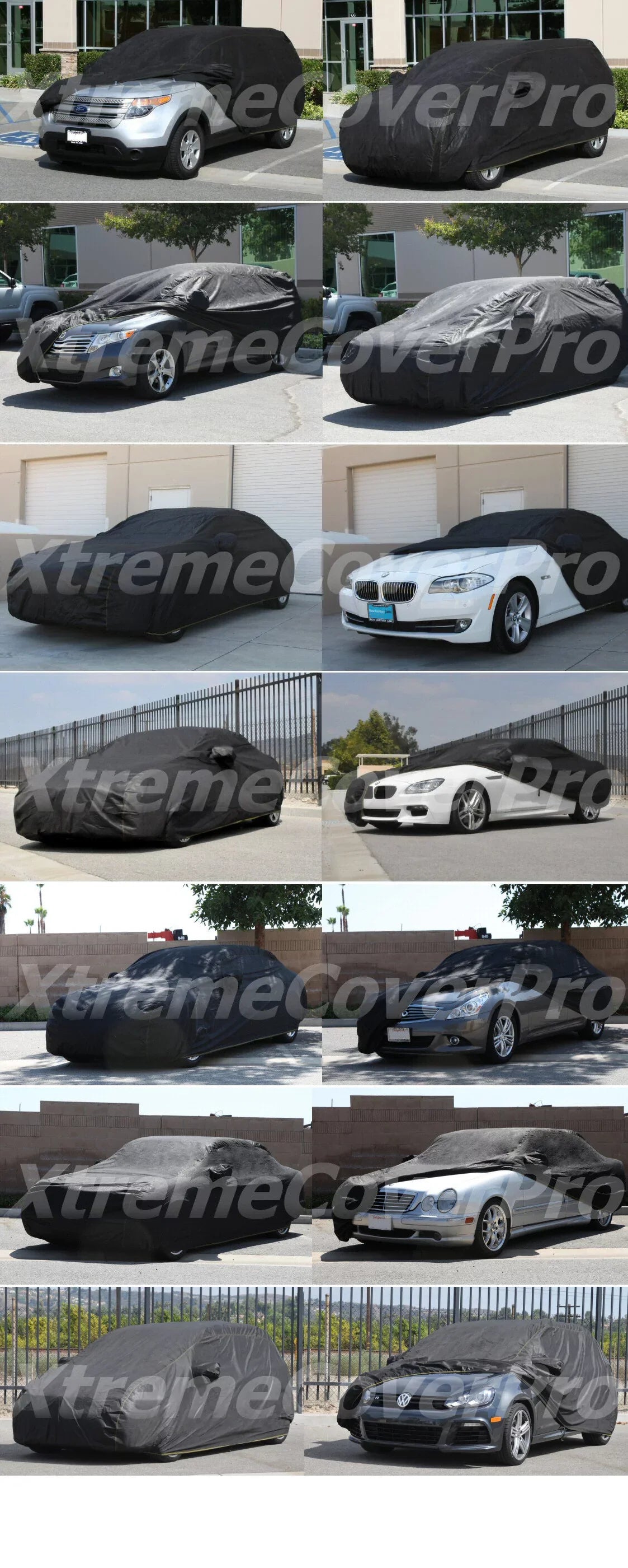 Car Cover fits 2012 2013 2014 2015 Mercedes-Benz ML350 ML500 ML550 ML63 XCP XtremeCoverPro Pro Series Black