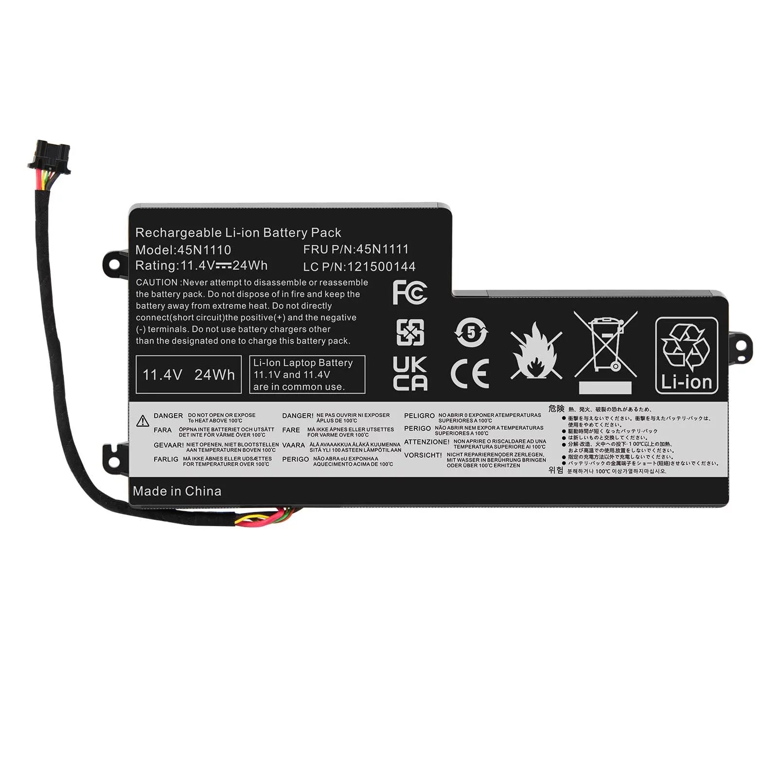 Battery   For Lenovo ThinkPad T450S T460 45N1108