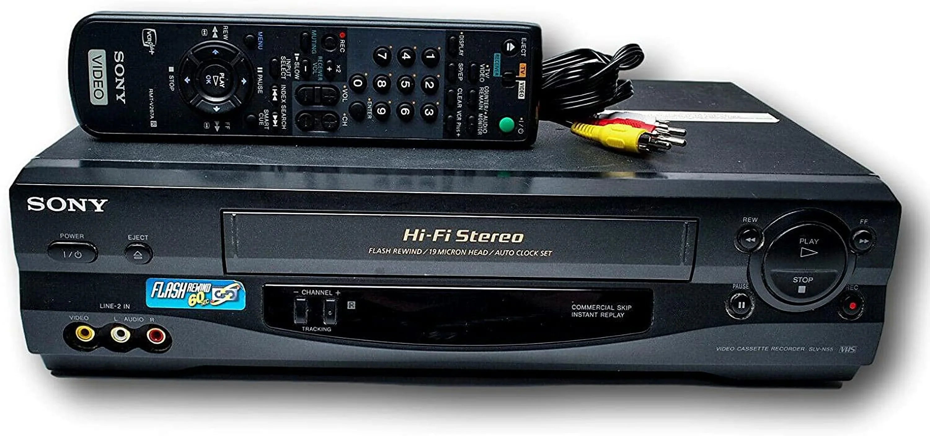 Restored Sony SLV-N55 4-Head Hi-Fi VCR () (Refurbished)