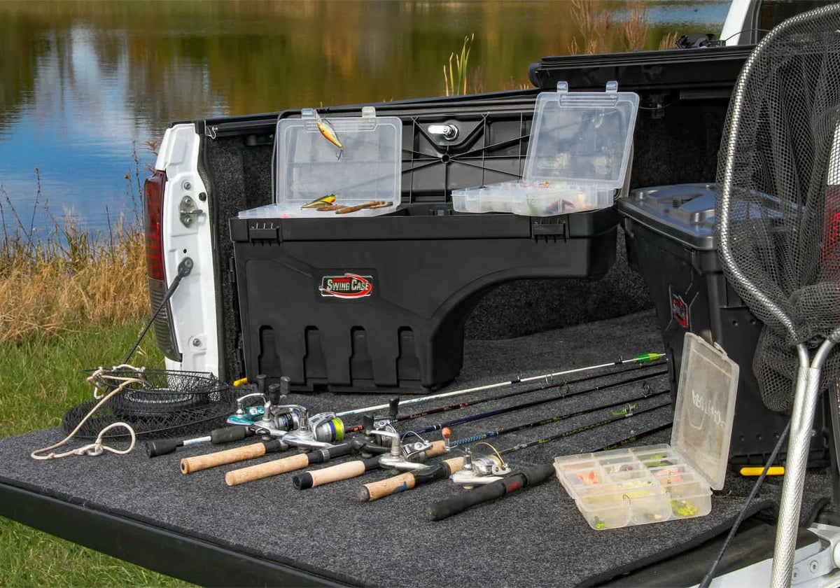 UnderCover SwingCase Truck Bed Storage Box | SC103D | Fits 2015 - 2022 Chevy/GMC Colorado/Canyon Drivers Side