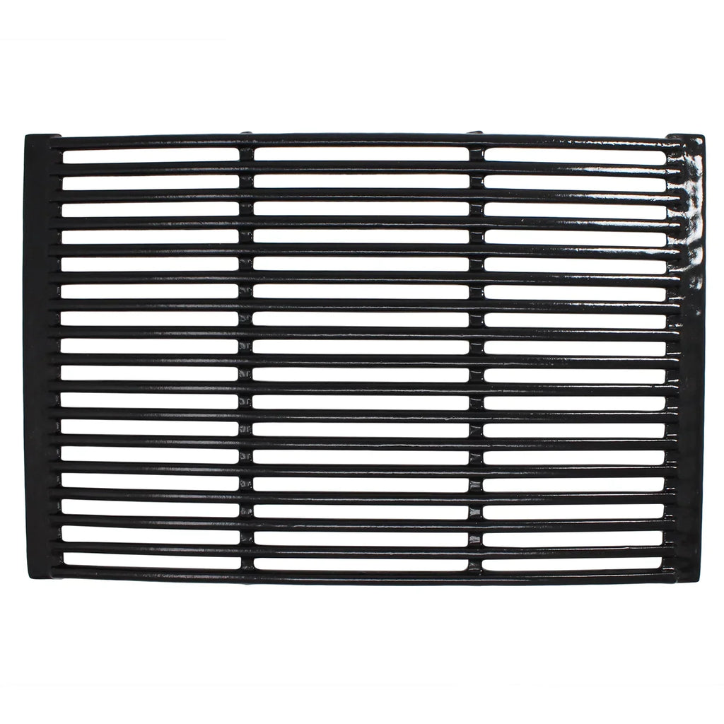2 BBQ Grill Cooking Grates & 3 Heat Shield PLatitudee Tent Replacement Parts for Charmglow 810-6320-V - Compatible Barbeque Porcelain Enameled Cast Iron Grid 19" & Flame Tamer, Flavorizer Bar