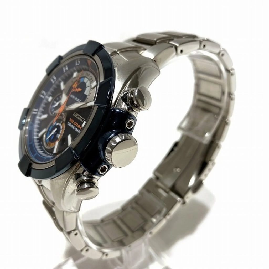 Pre-Owned Seiko VeLatitudeura Yachting Timer 7T84-0AE0 Quartz Chronograph Watch Men's (Like New)