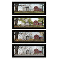 "Four Seasons Collection II" 4-Piece Vignette by Billy Jacobs, Black Frame