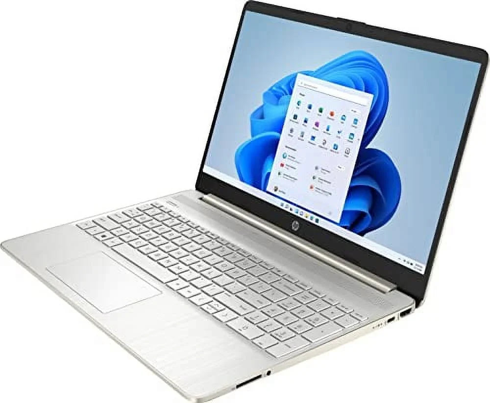 HP 2022 15.6" FHD Micro-Ege Display Laptop PC Intel 11th Gen 4-Core i7-1165G7 36GB DDR4 RAM 512GB NVMe SSD Intel Iris Xe Graphics Webcam HDMI WiFi AC BT USB-C Silver Windows 11 Pro w/RE USB Drive