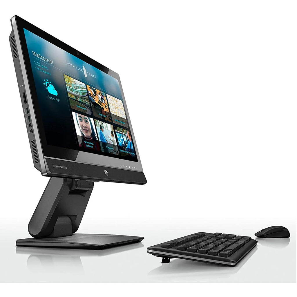 HP EliteOne 800 G1 All In One Computer, 23" HD Display, Intel Core I5-4590s 3.7 GHz max CPU, 16GB DDR3 RAM, 512GB SSD, DVD, USB 3.0, WiFi, Displayport, Windows 10 Home