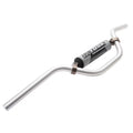 Tusk T-10 Aluminum 7/8" Handlebar KX Mini Bend Silver For LEM CR3 1997