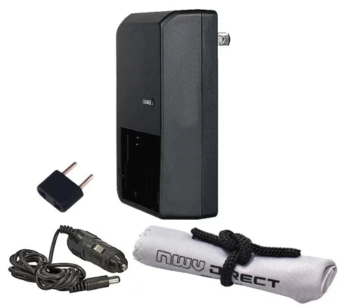 Sony Handycam HDR-PJ650V Off Camera 'Intelligent' Rapid Charger + Nwv Direct Microfiber Cleaning Cloth.