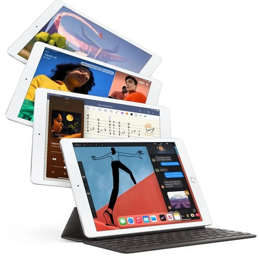 Restored Apple 10.2-inch iPad (7th Gen)Wi-Fi 128GB - Silver (Refurbished)